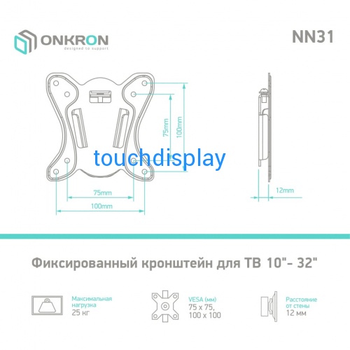 Onkron NN31 Черный от магазина  фото 4