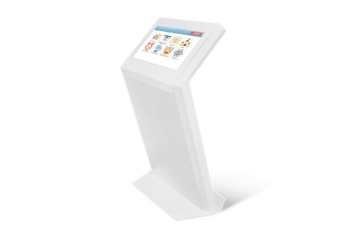 Интерактивный терминал [STDNV2PNT24] Nextouch [NextStand 24PQ] 24", FHD (1920х1080), PCAP, 6 касаний, Intel Core i3, DDR4 8Gb, SSD 128Gb, Wi-Fi, USB 2.0, LAN, динамики 2х5 Вт, Windows IoT, термопринтер от магазина 