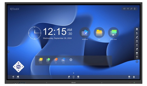 Интерактивный дисплей 86" IQBoard [LE086MD] IQTouch 350cd/m2, 5000:1, 4K UHD, 16:9, 60Hz от магазина 